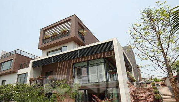 金地格林5X号等两套别墅地源热泵工程